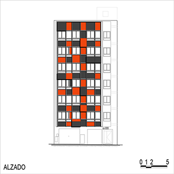 plano reforma alzado cambio uso castellon